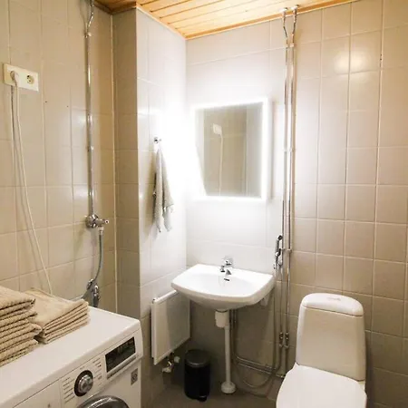 Tunnelmallinen Yksioe Omalla Saunalla *