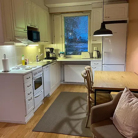 Tunnelmallinen Yksioe Omalla Saunalla Apartament